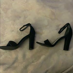 black heels